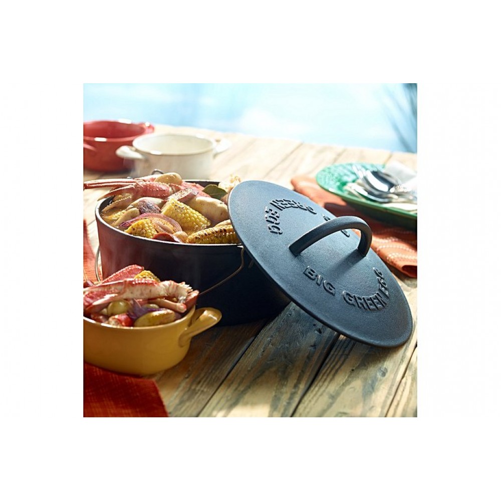 Big Green Egg Cast Iron Dutch Oven